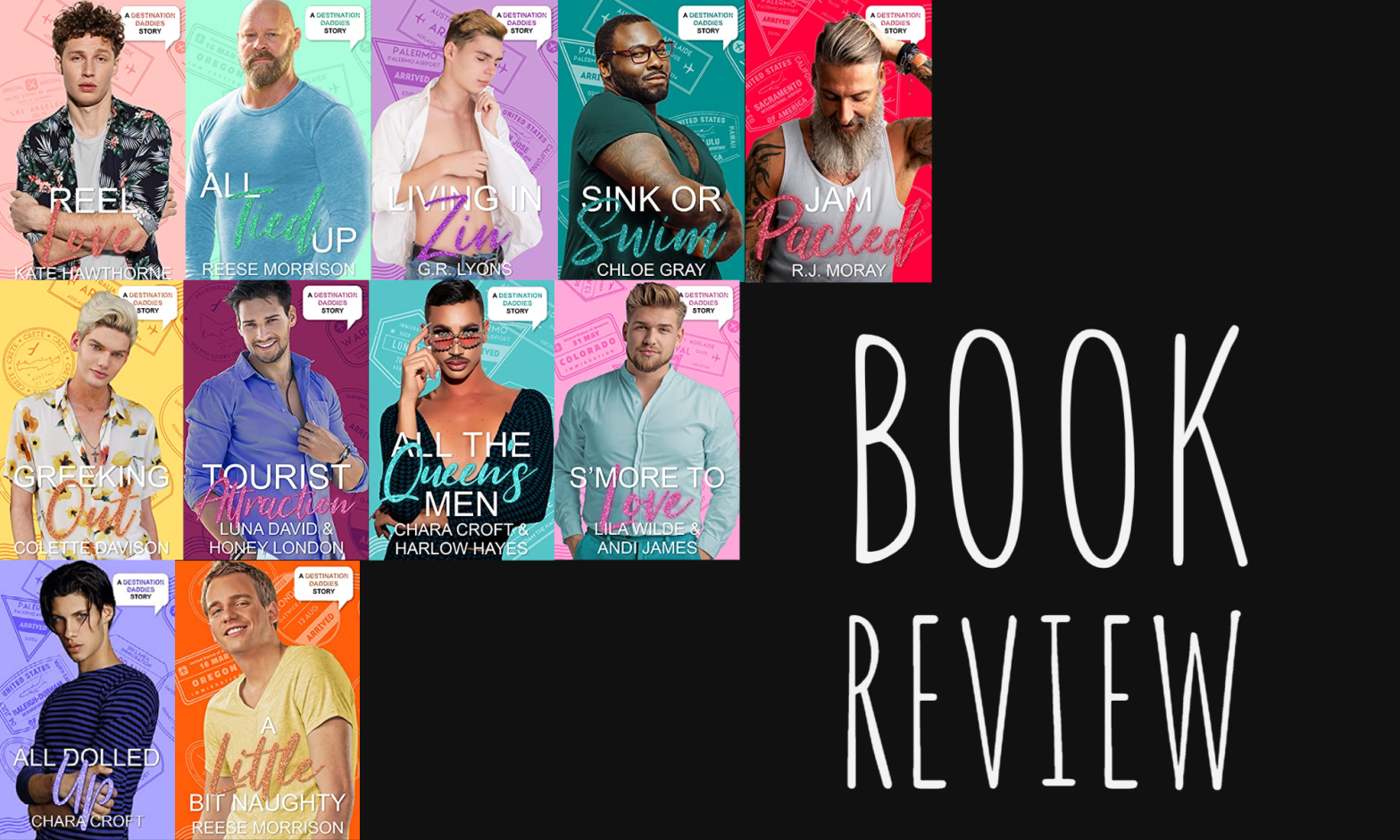 Book Review: Destination Daddies Series (multiple authors)