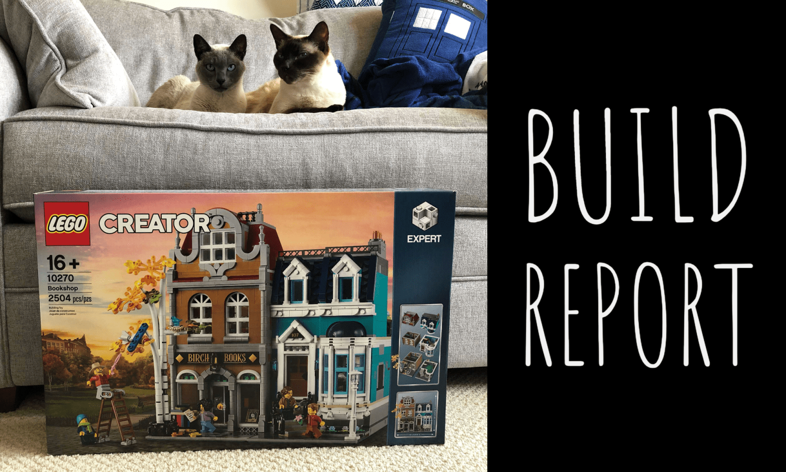 LEGO Build Report: Bookshop